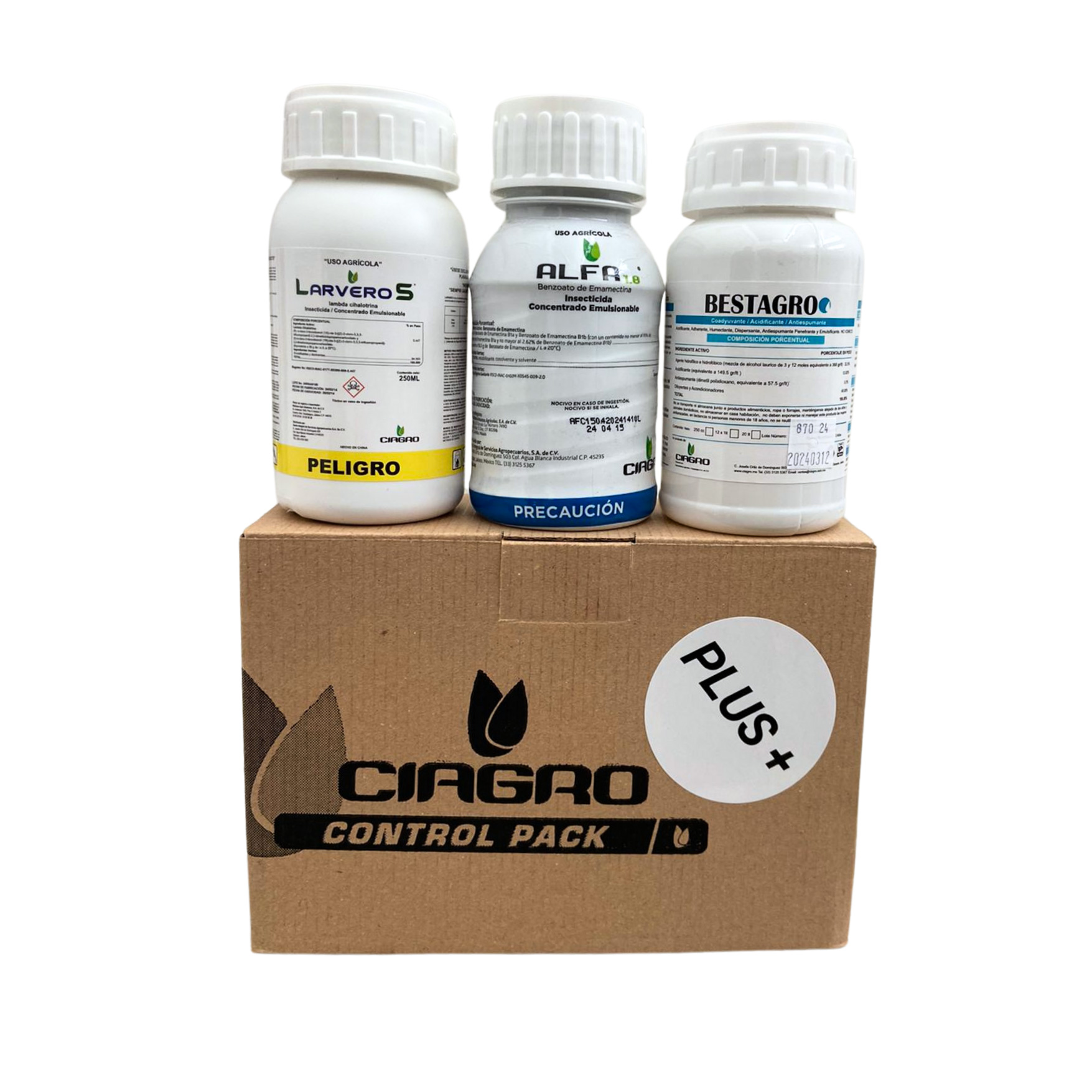 controlpack Control Pack Plus (Alfa1.8 + Bestagro + Larvero 5) - Image 1