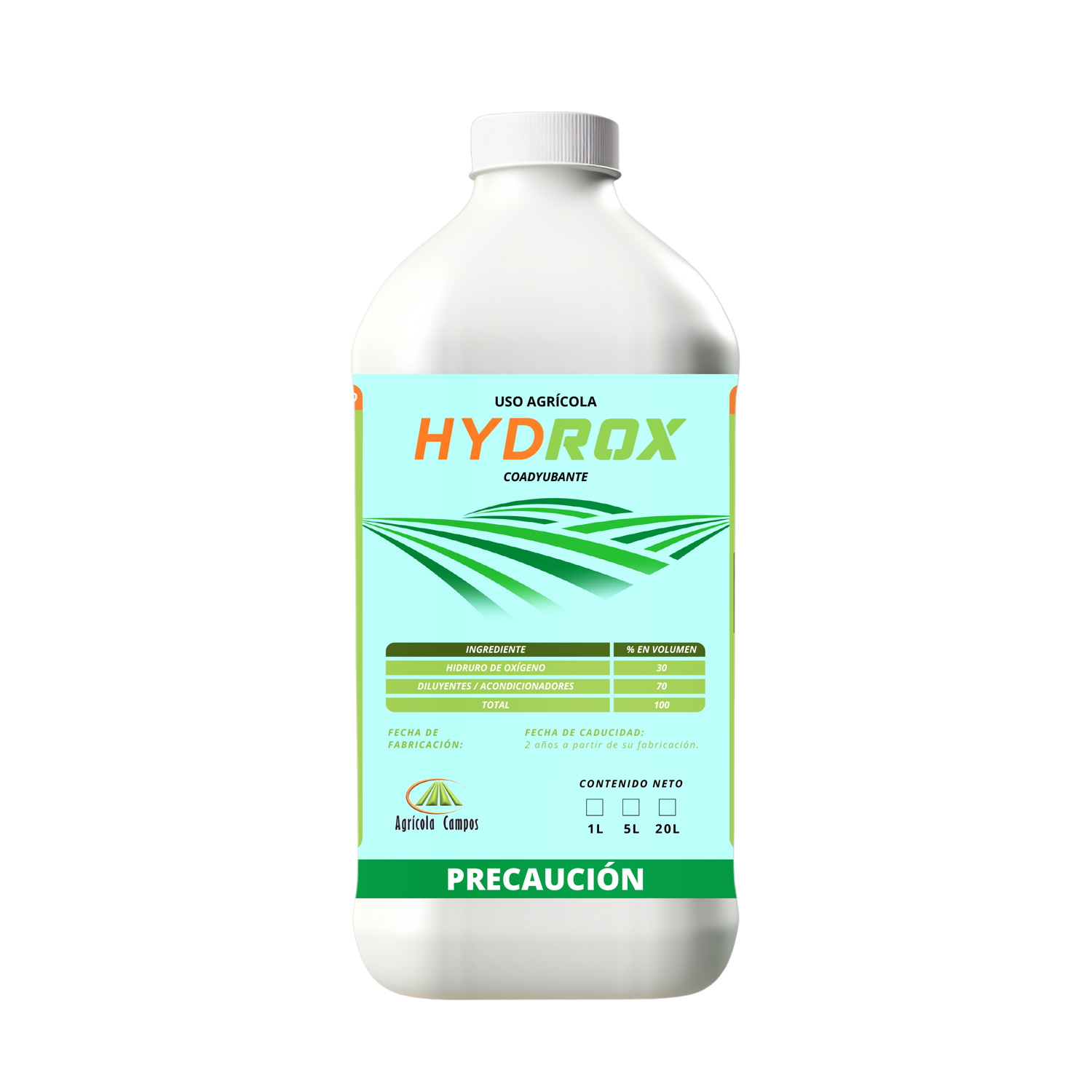 hydrox-01a Hydrox (Hidruro de Oxígeno) - 5 Litros - Image 1