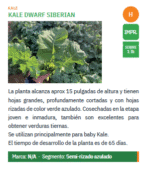 Kale Dwarf Siberian Plain Saco 26 LB - Image 3